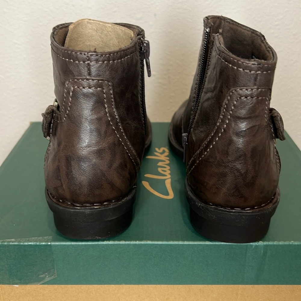 Clarks Bendables Brown Leather Boot - image 3